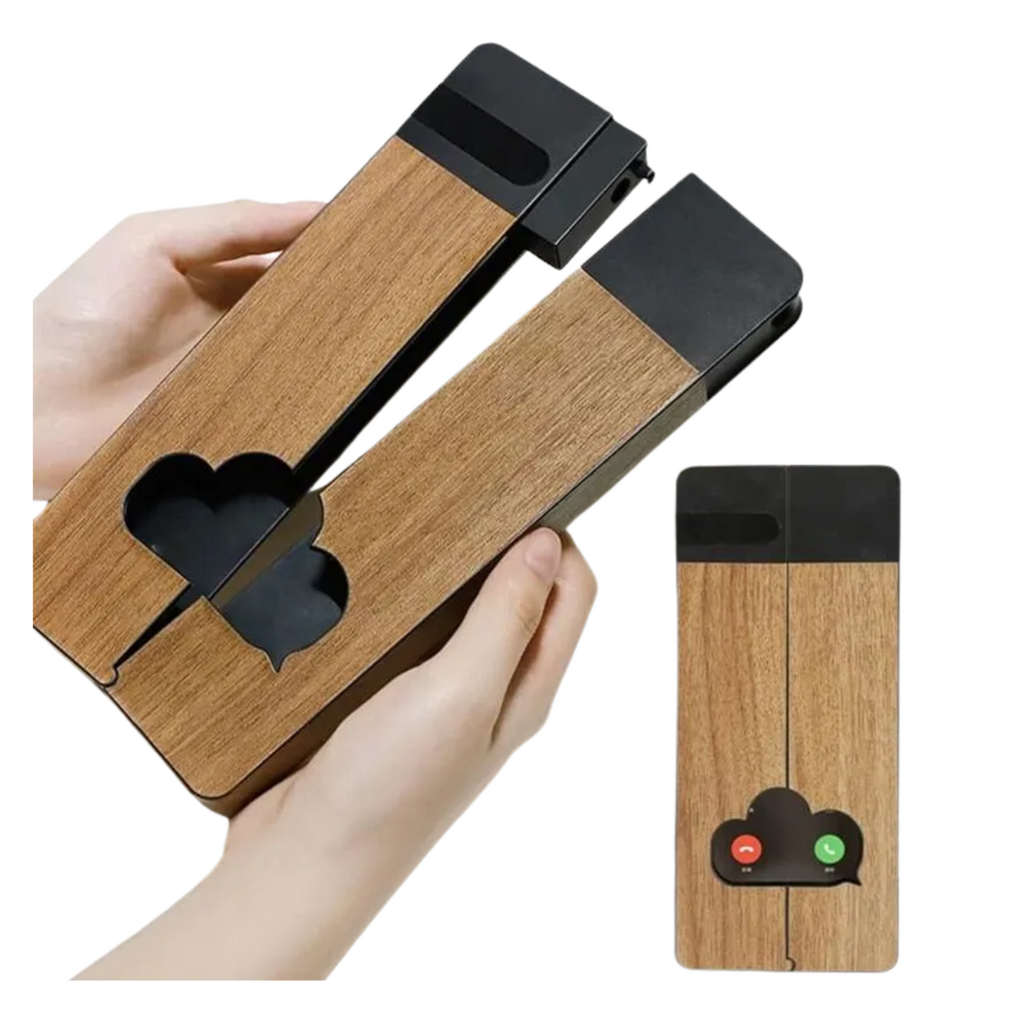 Wood Phone Lock Box with Timer